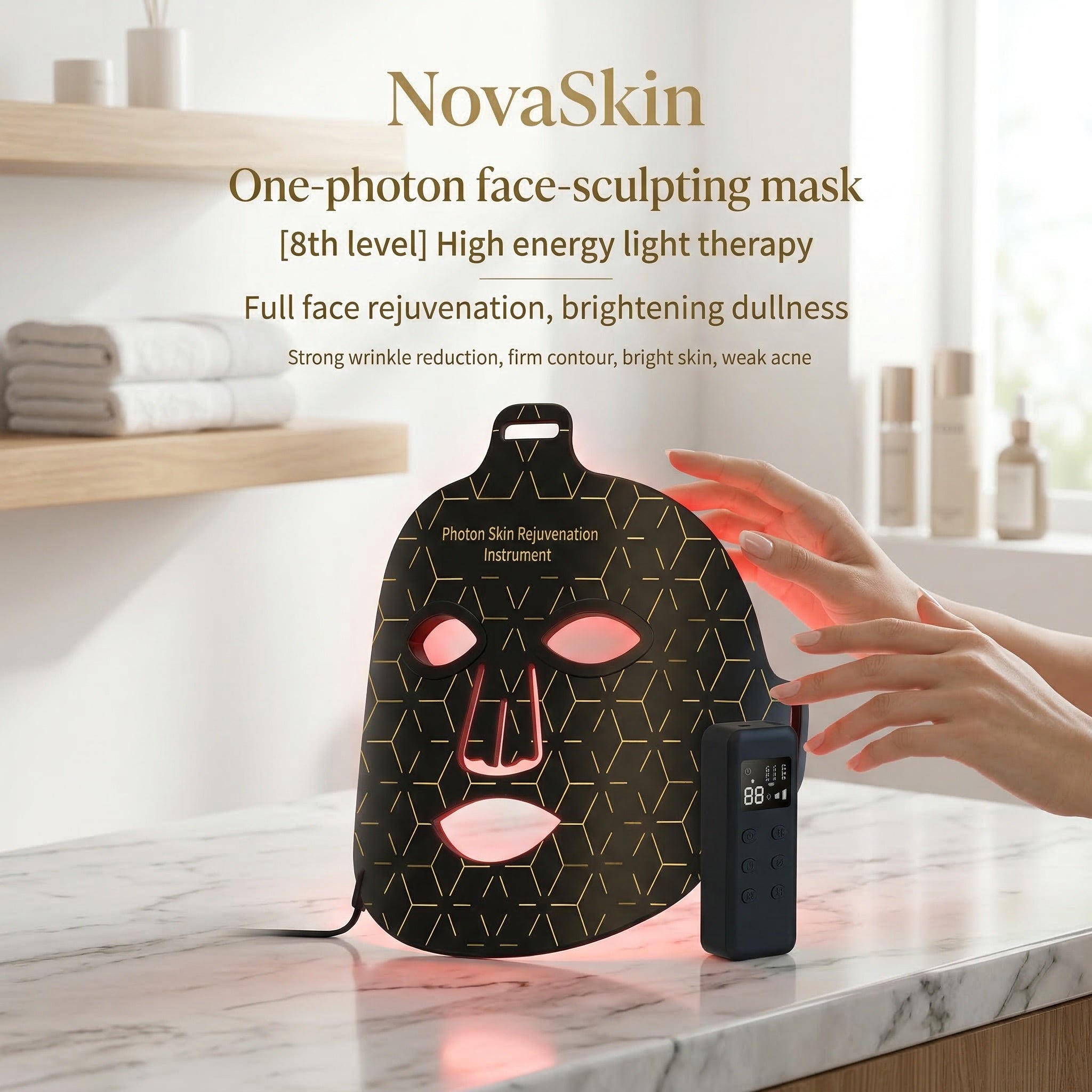 NovaSkin Photon LED Rejuvenation Mask