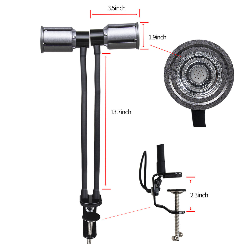 NovaSkin Dual-Head Infrared Therapy Lamp
