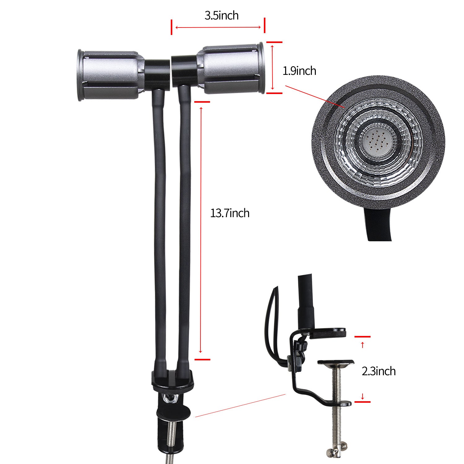NovaSkin Dual-Head Infrared Therapy Lamp